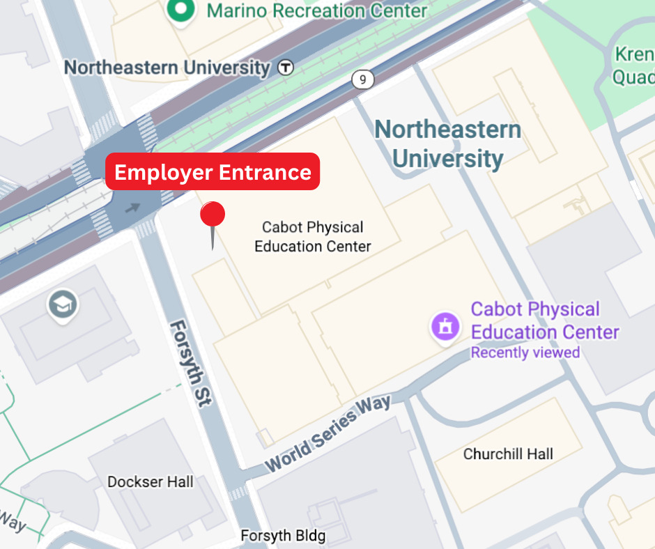 Cabot Physical Education Center Location Map